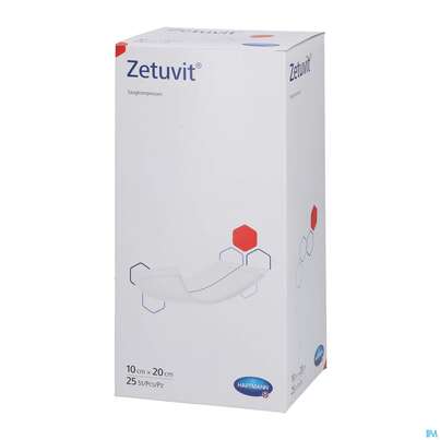 Zetuvit Saugkompressen Steril 10x 20cm 25st, A-Nr.: 1166487 - 03