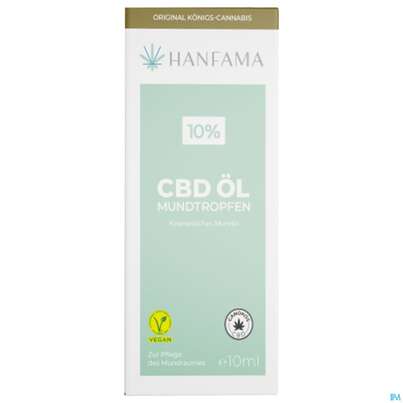 Hanfama Cbd Öl 10% Mundtropfen 10ml, A-Nr.: 5596500 - 03