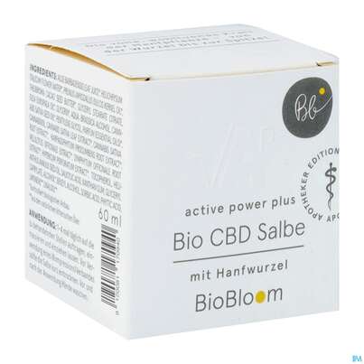 Cbd Bio Salbe Aua Power Biobloom +hanfwurzeln 800mg Plus Exkl 60ml, A-Nr.: 5665052 - 02