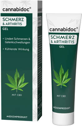 cannabidoc® SCHMERZ &amp; ARTHRITIS GEL, A-Nr.: 5858242 - 01